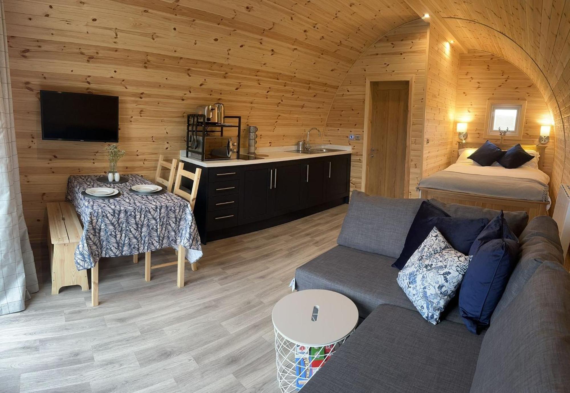 Milldown Glamping Apartment Coldingham Exterior foto